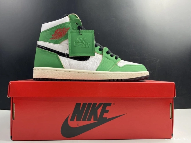 Green Retro 1 Lucky Jordan High DB4612-300 Air 0616